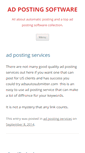 Mobile Screenshot of ads-posting-software.com